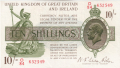 New British Stock Ten Shillings, from Nov 1922